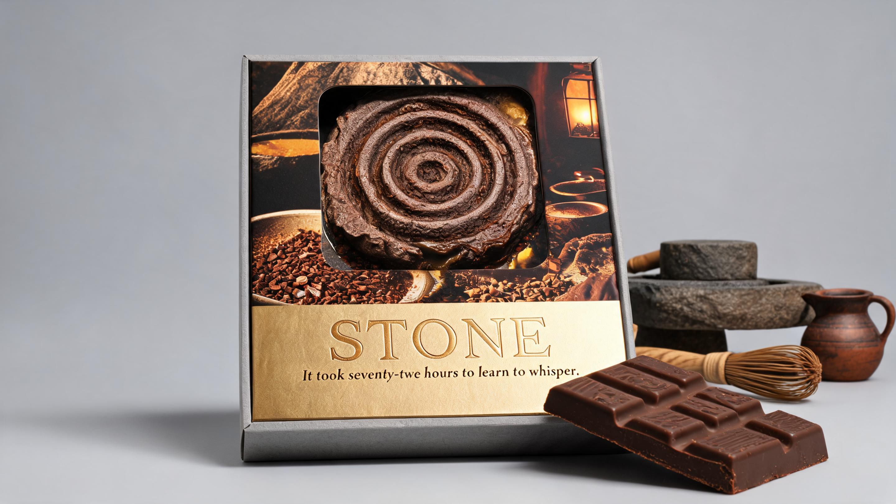 STONE · 研磨 纸塑浮雕包装设计