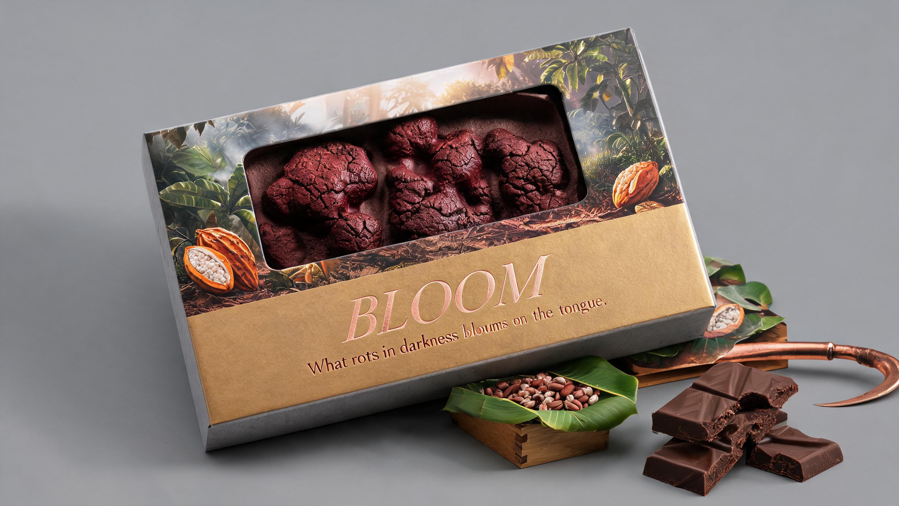 BLOOM · 发酵 纸塑浮雕包装设计